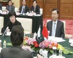 张德江与巴基斯坦国民议会议长举行会谈